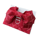 Maxbell Japanese Kimono Obi Women's Japanese Kimono Obi Belt for Kimono Dress Red