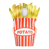 Maxbell French Fries Costume Props Funny Novelty Outfit for Party Holiday Masquerade