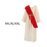 Maxbell Christian Biblical Robe Medieval Missionary Outfit for Carnivals Stage Photo M