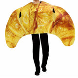Maxbell Bread Costume Role Playing Bread Clothing for Carnival Theater Stage Holiday