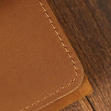 Maxbell Mens Wallet Clutch Practical Change Pouch Card Organizer Birthday Gift Purse Light Brown