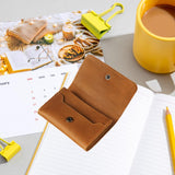 Maxbell Mens Wallet Clutch Practical Change Pouch Card Organizer Birthday Gift Purse Light Brown