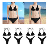 Maxbell Bikini Set Fashion Ladies Polyester Swimsuit for Club Beach Water Activities S