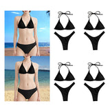Maxbell Bikini Set Fashion Ladies Polyester Swimsuit for Club Beach Water Activities S