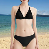 Maxbell Bikini Set Fashion Ladies Polyester Swimsuit for Club Beach Water Activities M