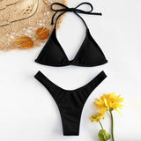 Maxbell Bikini Set Fashion Ladies Polyester Swimsuit for Club Beach Water Activities M