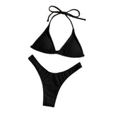 Maxbell Bikini Set Fashion Ladies Polyester Swimsuit for Club Beach Water Activities L