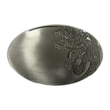 Maxbell Western Belt Buckle Accessory Retro Style for Wedding Valentine Day Birthday Ancient Tin Color