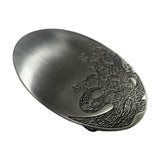 Maxbell Western Belt Buckle Accessory Retro Style for Wedding Valentine Day Birthday Ancient Tin Color