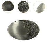 Maxbell Western Belt Buckle Accessory Retro Style for Wedding Valentine Day Birthday Ancient Tin Color