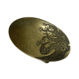 Maxbell Western Belt Buckle Accessory Retro Style for Wedding Valentine Day Birthday Bronze