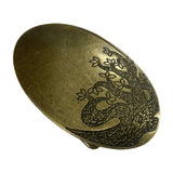 Maxbell Western Belt Buckle Accessory Retro Style for Wedding Valentine Day Birthday Bronze