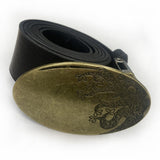 Maxbell Western Belt Buckle Accessory Retro Style for Wedding Valentine Day Birthday Bronze