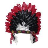 Maxbell Indian Feather Headdress Photo Props Headpiece for Party Halloween Role Play