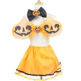 Maxbell Girls Pumpkin Costume Halloween Costume for Photography Props Dance Festival