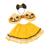 Maxbell Girls Pumpkin Costume Halloween Costume for Photography Props Dance Festival