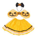 Maxbell Girls Pumpkin Costume Halloween Costume for Photography Props Dance Festival