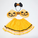 Maxbell Girls Pumpkin Costume Halloween Costume for Photography Props Dance Festival