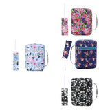 Maxbell Bible Cover Case Compact Handbag Portable Bible Case for Mother Girls Travel Style A