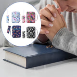 Maxbell Bible Cover Case Compact Handbag Portable Bible Case for Mother Girls Travel Style A