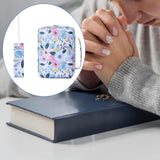 Maxbell Bible Cover Case Compact Handbag Portable Bible Case for Mother Girls Travel Style A