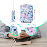 Maxbell Bible Cover Case Compact Handbag Portable Bible Case for Mother Girls Travel Style A