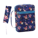 Maxbell Bible Cover Case Compact Handbag Portable Bible Case for Mother Girls Travel Style C