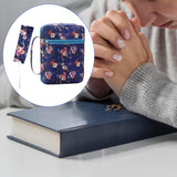 Maxbell Bible Cover Case Compact Handbag Portable Bible Case for Mother Girls Travel Style C