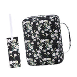 Maxbell Bible Cover Case Compact Handbag Portable Bible Case for Mother Girls Travel Style D