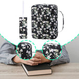 Maxbell Bible Cover Case Compact Handbag Portable Bible Case for Mother Girls Travel Style D