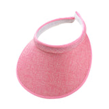Maxbell Sun Visor Hat Comfortable Lightweight Clip on Visor for Tennis Beach Cycling Pink