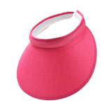 Maxbell Sun Visor Hat Comfortable Lightweight Clip on Visor for Tennis Beach Cycling Rose Red