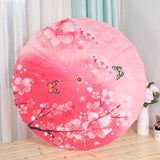 Maxbell Chinese Oiled Paper Umbrella Photo Props for Village Scenery Events Cosplay Pink