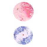 Maxbell Chinese Oiled Paper Umbrella Photo Props for Village Scenery Events Cosplay Pink