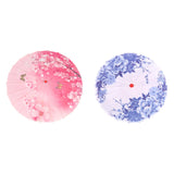 Maxbell Chinese Oiled Paper Umbrella Photo Props for Village Scenery Events Cosplay Pink