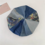 Maxbell Women Beret Hat Casual Gift British Painter Hat for Vacation Summer Birthday