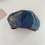 Maxbell Women Beret Hat Casual Gift British Painter Hat for Vacation Summer Birthday