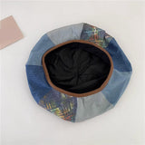 Maxbell Women Beret Hat Casual Gift British Painter Hat for Vacation Summer Birthday