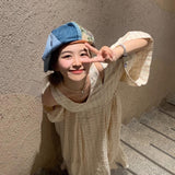Maxbell Women Beret Hat Casual Gift British Painter Hat for Vacation Summer Birthday