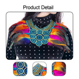 Maxbell Artificial Feather Shrug Shawl Halloween for Party Wedding Stage Performance