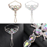 Maxbell Belly Dance Bracelet Shining Hand Chain Accessory for Party Celebration Gold