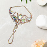 Maxbell Belly Dance Bracelet Shining Hand Chain Accessory for Party Celebration Gold