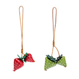 Maxbell Tote Bag Charm Fashion Car Accessories Key Chain for Backpack Handbag Wallet Red