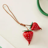 Maxbell Tote Bag Charm Fashion Car Accessories Key Chain for Backpack Handbag Wallet Red