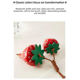 Maxbell Tote Bag Charm Fashion Car Accessories Key Chain for Backpack Handbag Wallet Red