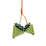 Maxbell Tote Bag Charm Fashion Car Accessories Key Chain for Backpack Handbag Wallet Green