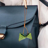 Maxbell Tote Bag Charm Fashion Car Accessories Key Chain for Backpack Handbag Wallet Green