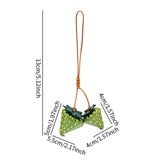 Maxbell Tote Bag Charm Fashion Car Accessories Key Chain for Backpack Handbag Wallet Green