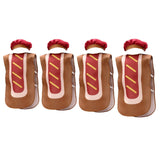 Maxbell Hot Dog Costume for Kids Reusable Prop Portable Halloween Costume Boys Girls S