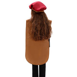 Maxbell Hot Dog Costume for Kids Reusable Prop Portable Halloween Costume Boys Girls XL